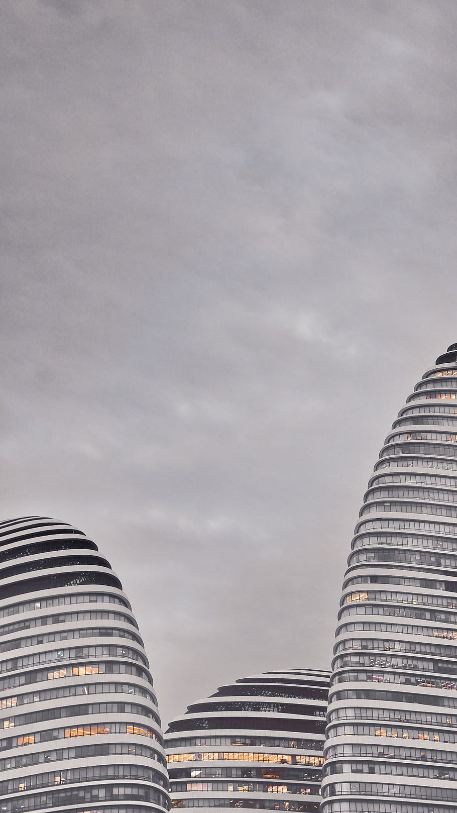 high-rise buildings, urban, high rise, town, city, office building HD wallpaper