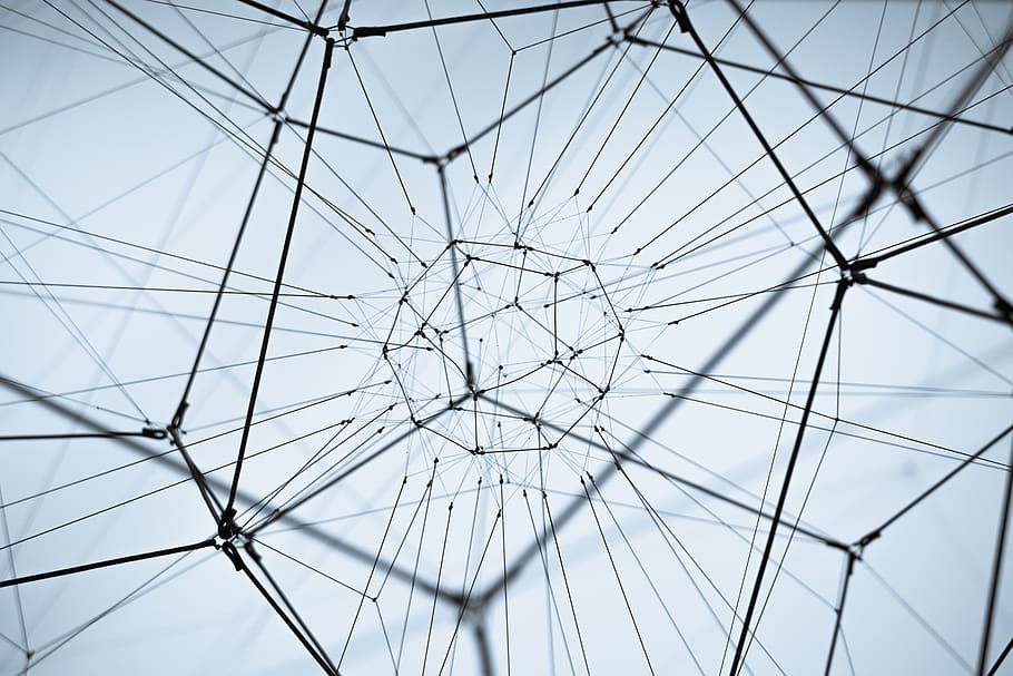 architecture, building, infrastructure, ceiling, spoke, wire HD wallpaper
