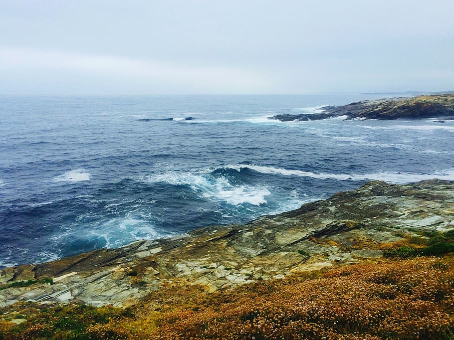 seashore, coast, ocean, waves, water, beauty in nature, scenics - nature HD wallpaper