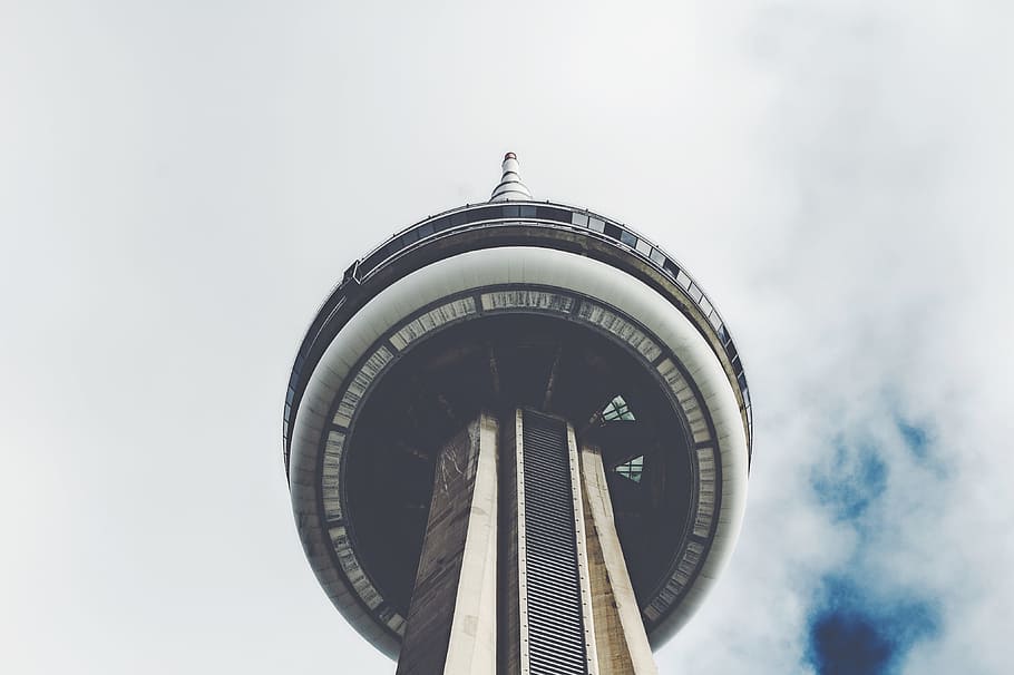architecture, building, infrastructure, tower, skyscraper, blue HD wallpaper