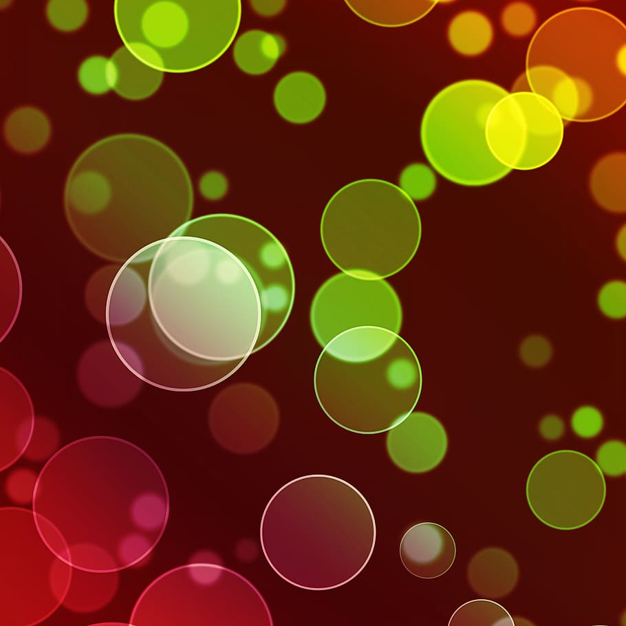 abstract, background, bright, bubbles, circle, circles, color HD wallpaper