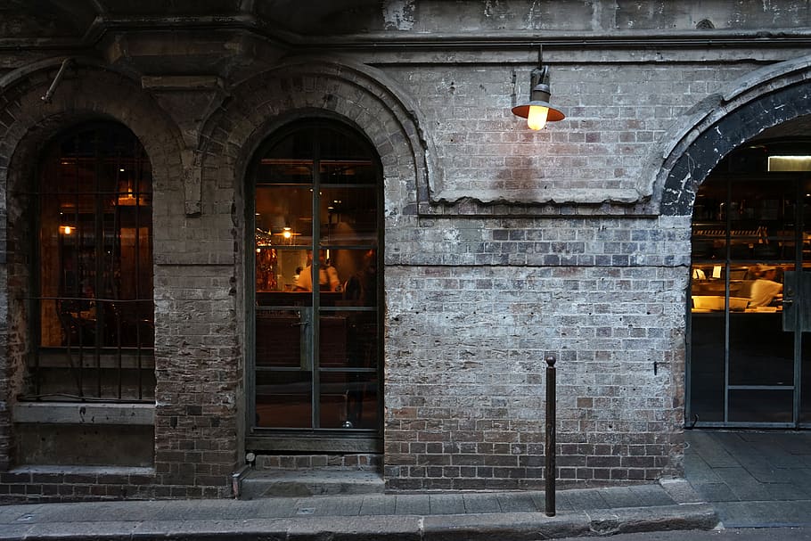 LED light turned on, architecture, built structure, building exterior HD wallpaper