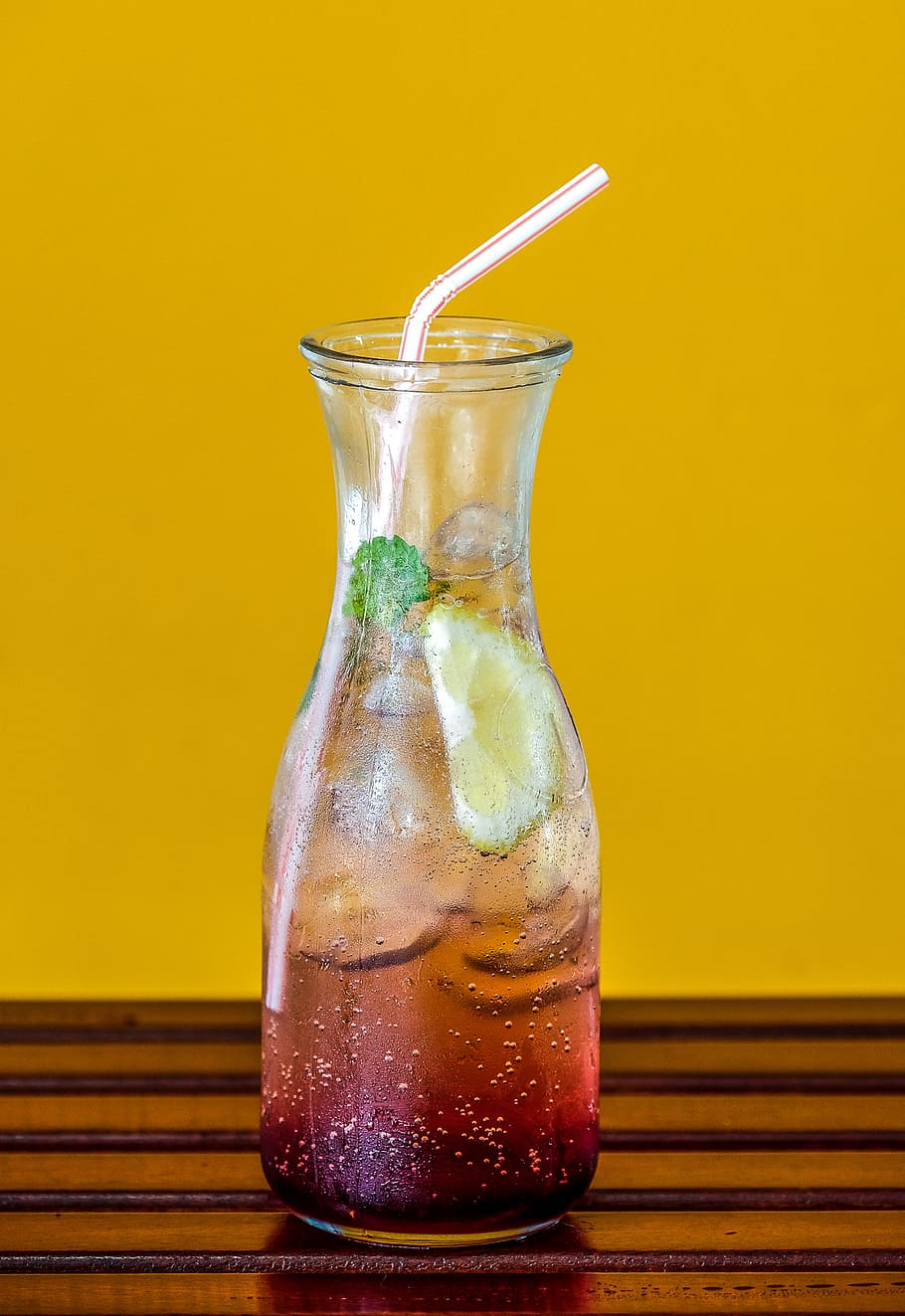 Clear Glass Pitcher Filled With Juice, beverage, cocktail, cold HD wallpaper